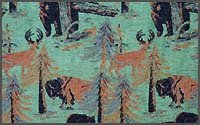 Wilderness, Pine (055) Western Upholstery Fabric
